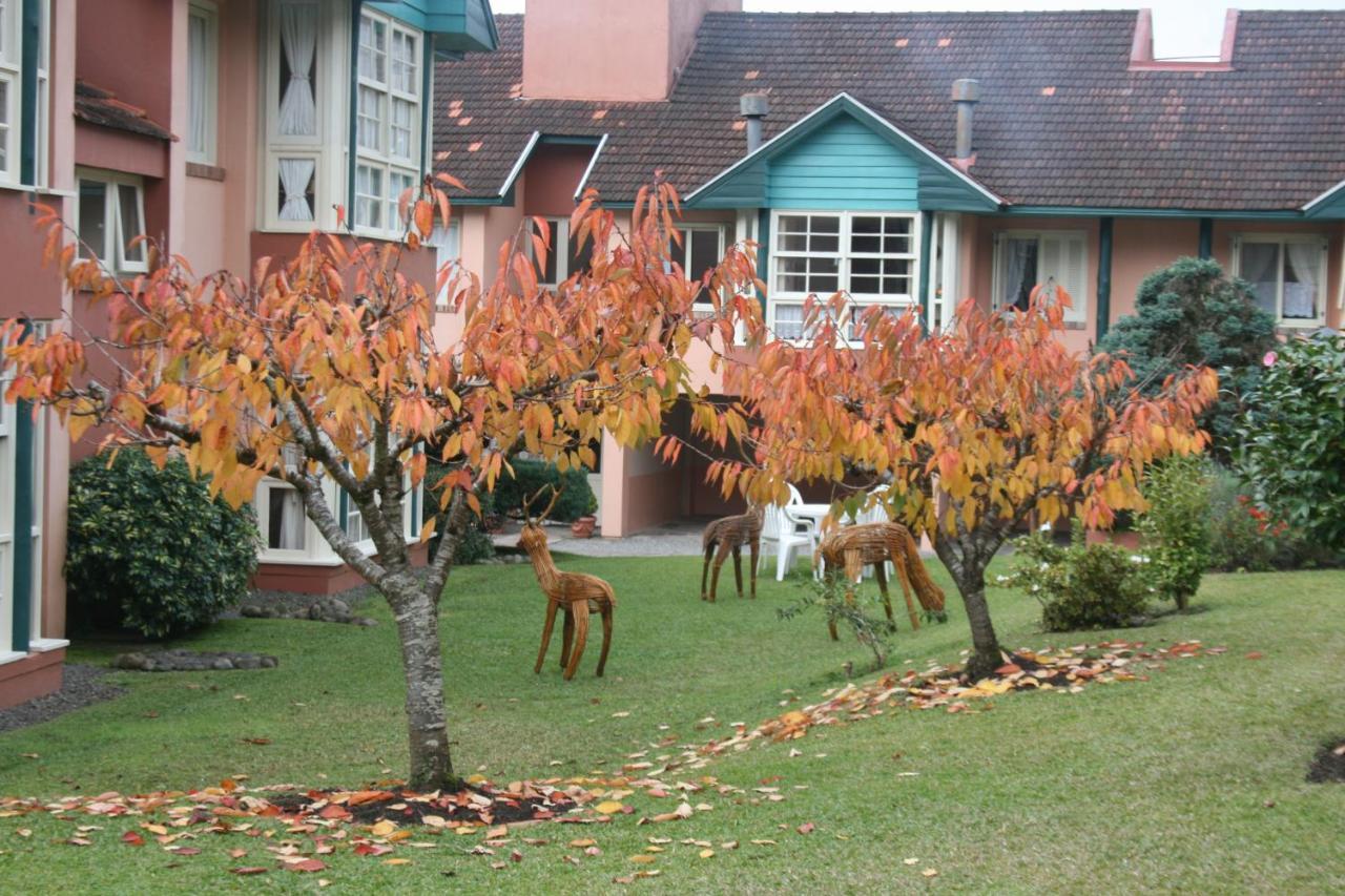 Aconchegante Duplex Para 6 Pessoas Gramado Exterior foto